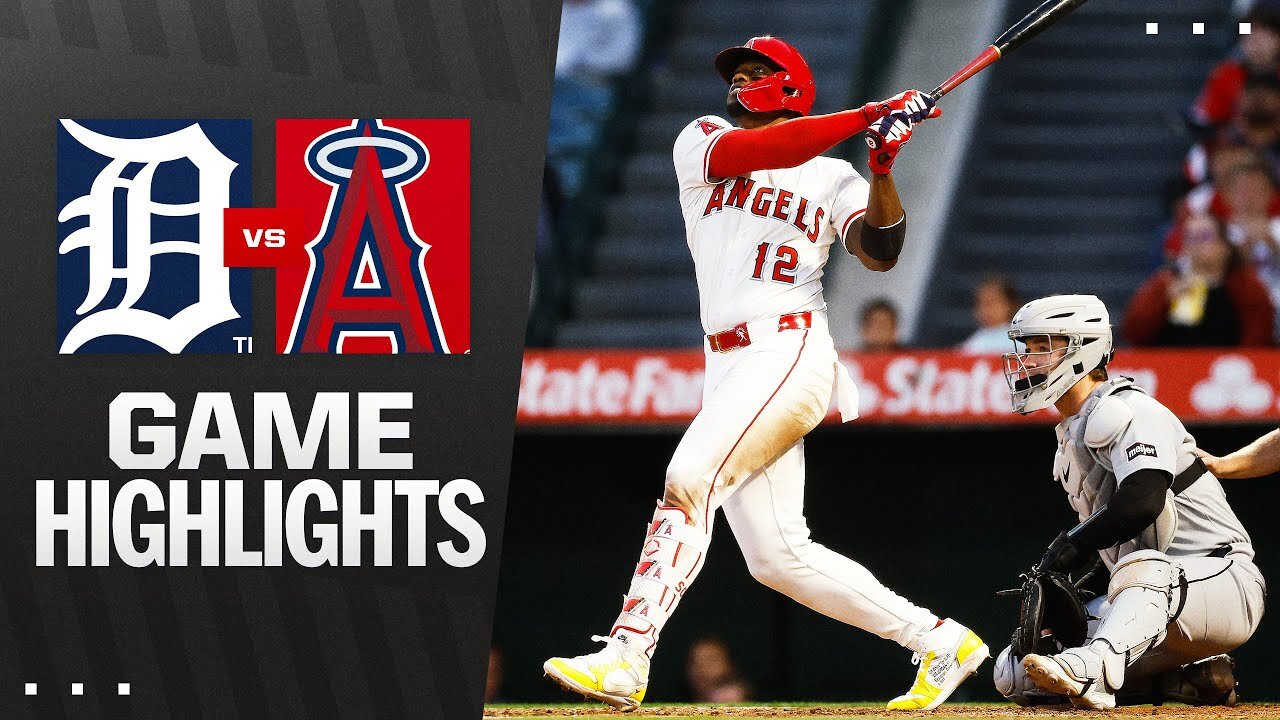 Tigers vs. Angels Game Highlights