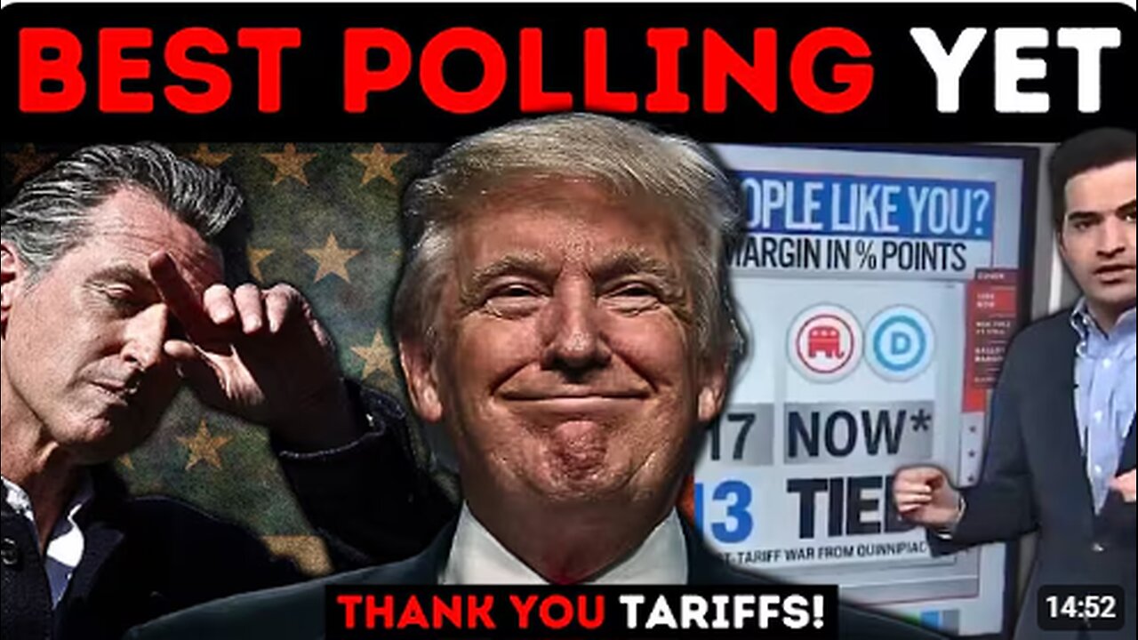 I Can't Believe What Trump's Post-Tariff Polling Shows!!