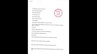 Runcorn and Helsby writ "live" issued and served