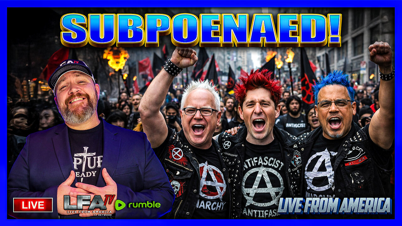 SUBPOENAED! | LIVE FROM AMERICA 1.21.26 11AM