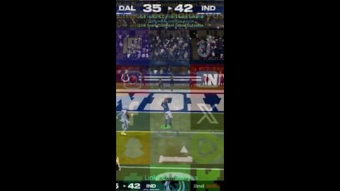 Pick Score IND 50 vs DAL 35 #AllMadden #Madden25 #NFLmadden #madden