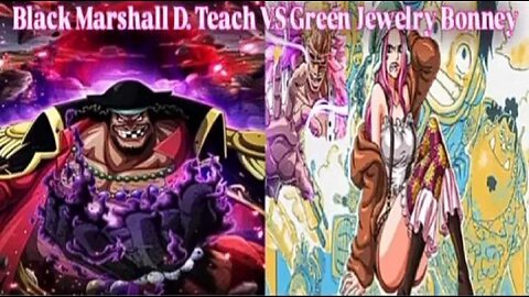 OPTCGSIM | Black Marshall D. Teach Vs Green Jewelry Bonney