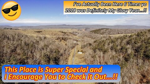 9 - THE COOLEST AERIAL SCENERY of THE JEFFERSON NATIONAL FOREST