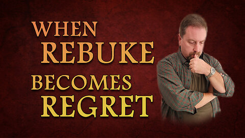 When Rebuke Becomes Regret: Thoughts on Fandom