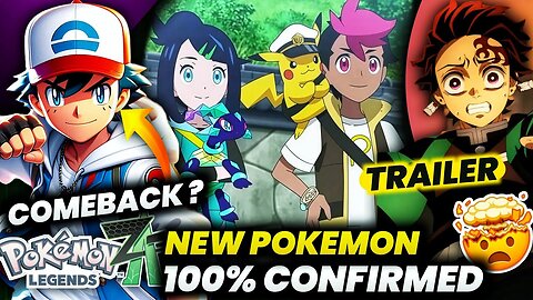 Comeback... Ash Ketchum, Legends Za? Liko New Pokémon | Hindi Dubbed New Pokémon EP |Guruji Smachar