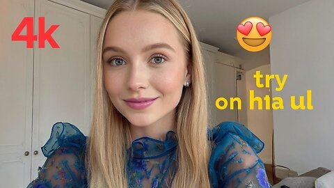 4k orange dress transparent try on haul | lingerie try on | micro bikini try on haul (2025)