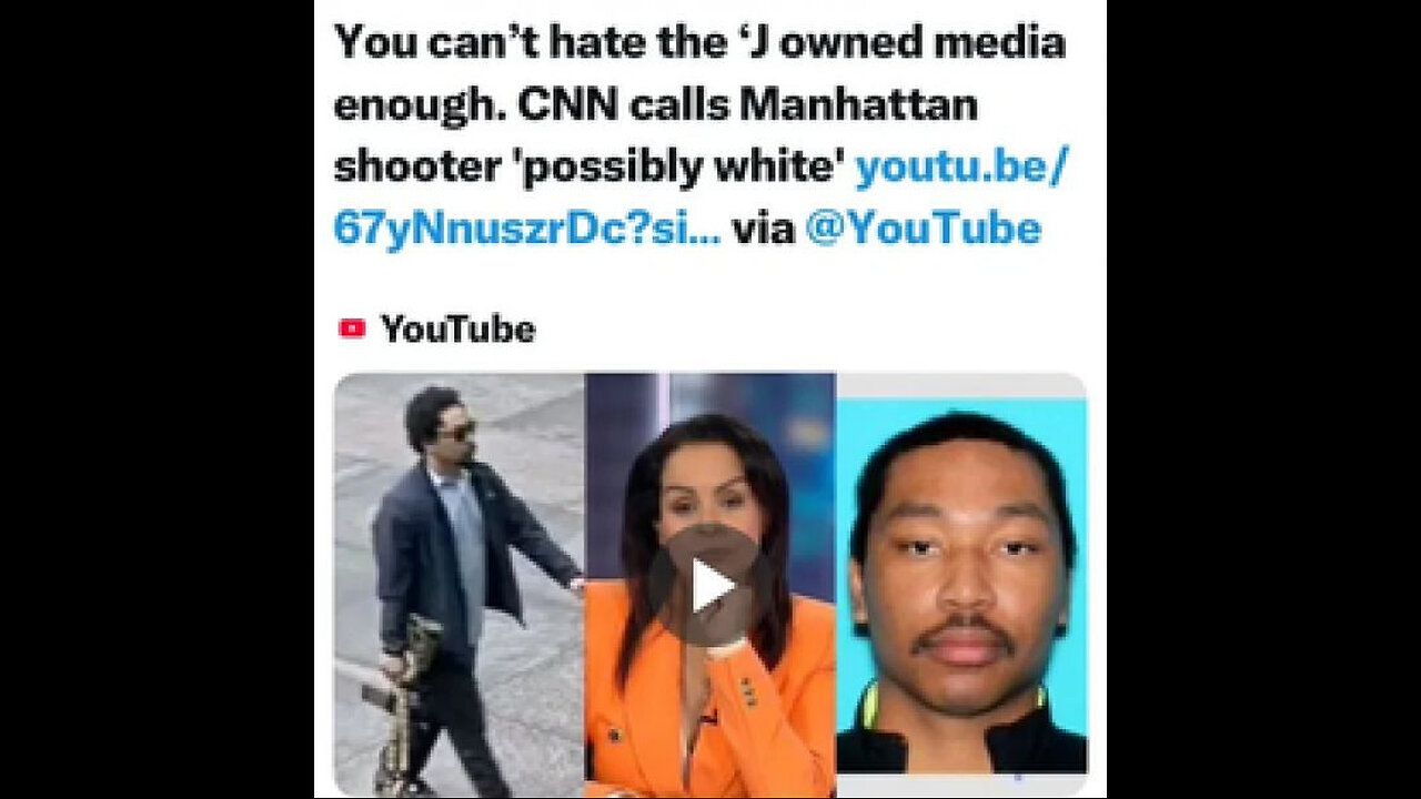 LEFTIES LOSING IT 🙃 CNN CALLS MANHATTAN SHOOTER 'POSSIBLY WHITE'❗