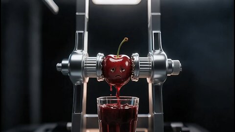 Squeezing juice from an unusual fruit#shorts#fruit#juice#humor#emotions