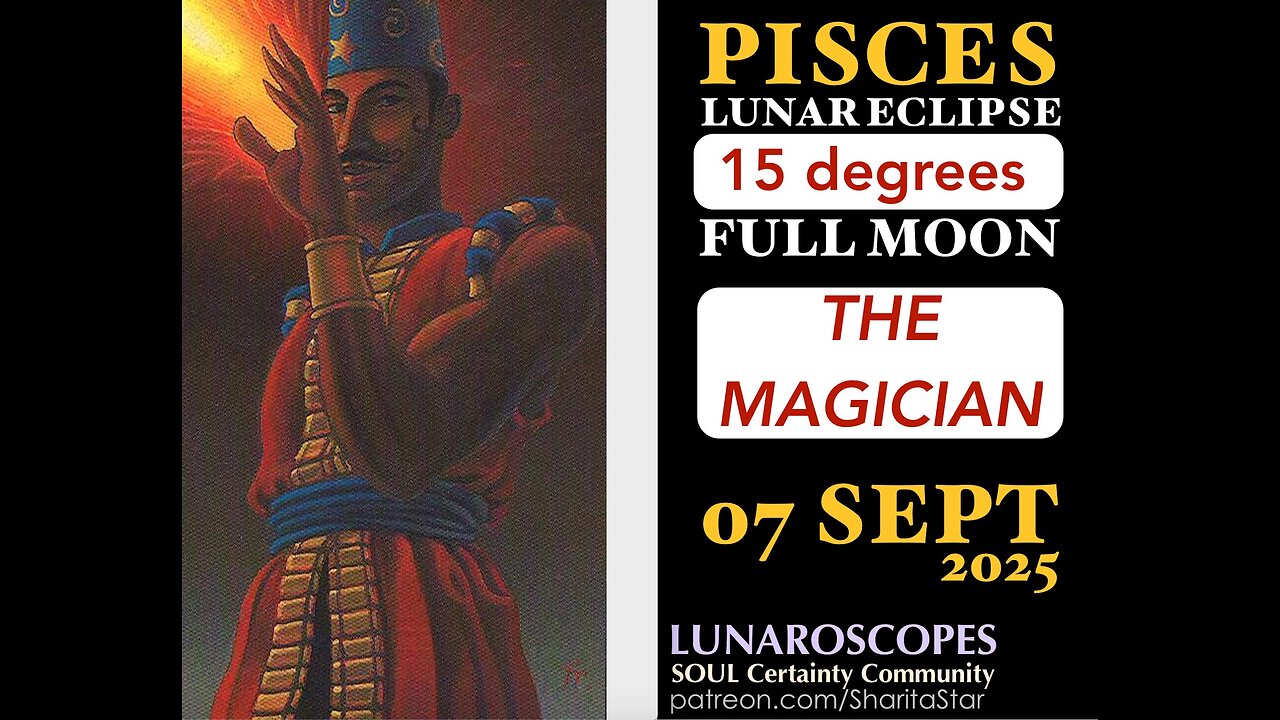 What's Really Releasing for America? 07 Sept 2025 Pisces TOTAL Lunar Eclipse & Full Moon