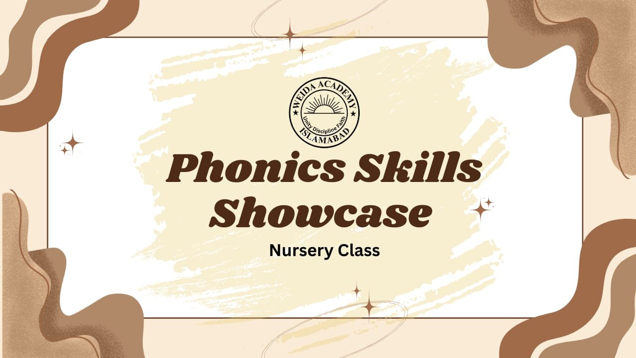 Phonics Skills Showcase | Nursery Class Assessment | Weida Academy