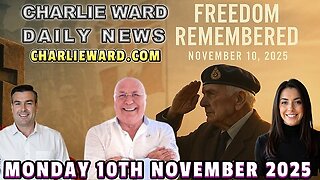 CHARLIE WARD DAILY NEWS WITH CHARLIE WARD, PAUL BROOKER & DREW DEMI MONDAY 10TH NOVEMBER 2025