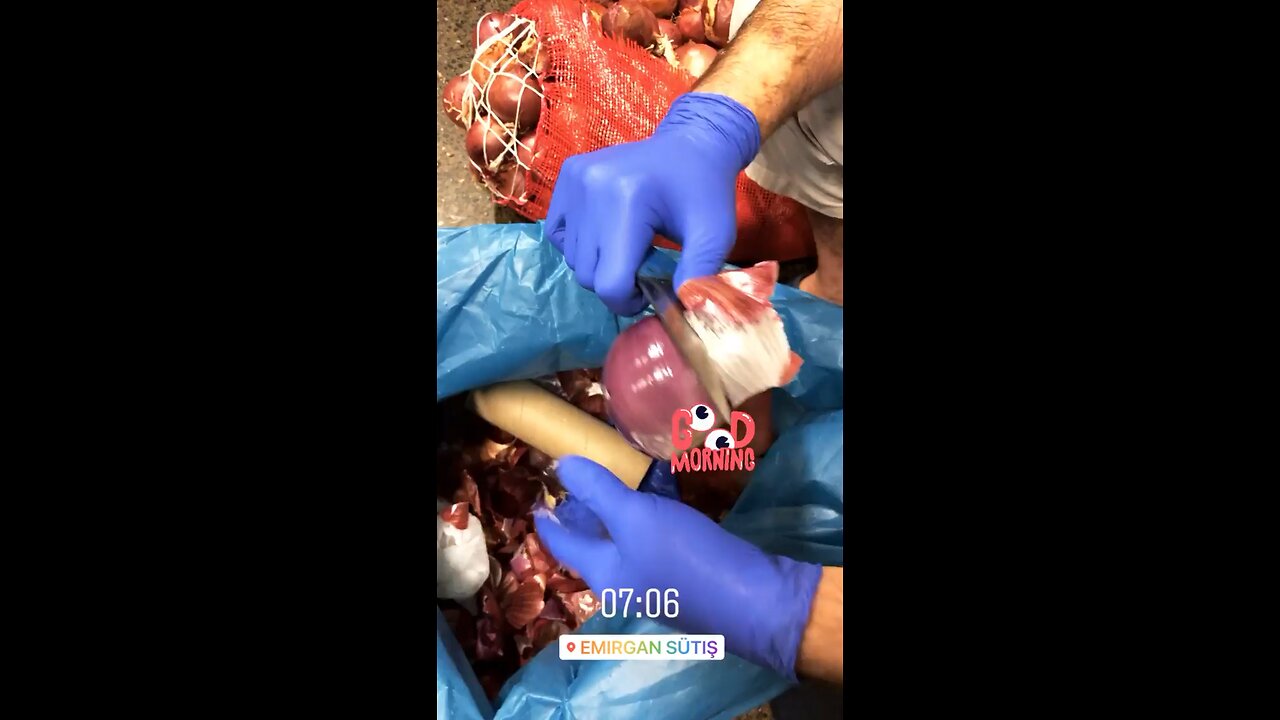 The kind onion-peeling man