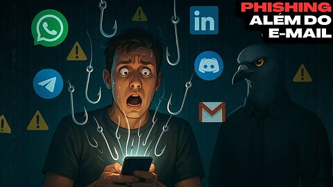 📰Phishing além do e-mail: golpes estão em todo lugar!
