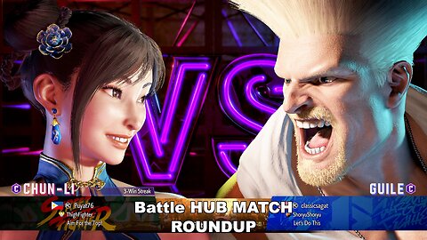 Kuya Kalbo SF6 Battle Hub Match Roundup. Chun Li Master Rank [Hori Fight Stick]