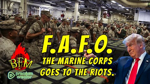 Trump sends in the Marines!