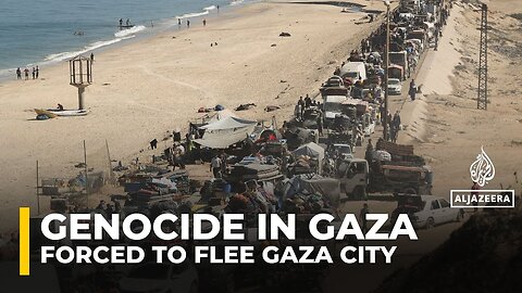 Israeli army forcing Palestinians from Gaza City to al-Mawasi as it intensifies attacks