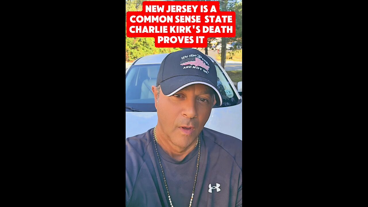 #newjersey is a Common-sense state Charlie Kirk's death proves it