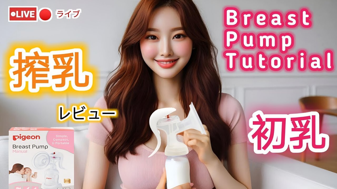 【搾乳機の使い方】搾乳入門!(pigeon搾乳機/Breast Pump Tutorial) #育児#子育て#搾乳