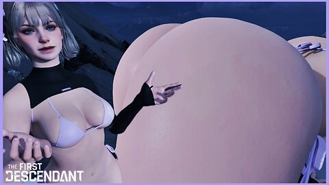💜Pov of Summer Paradise ines raya Thicc Fatt Ass in Game | The First Descendant (18+)💜 ( Nighttime )