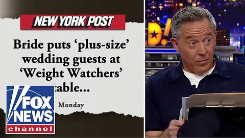'Gutfeld!': ‘WEIGHT WATCHERS’ wedding table?