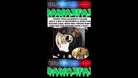 An alleged leaked jail call from #YoungThug has surfaced where he’s calling #QCP a rat and speaks