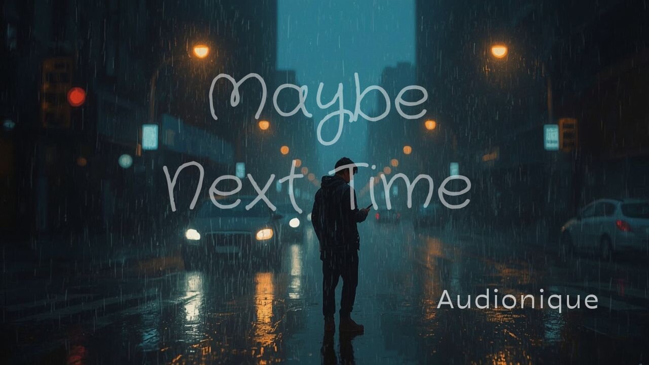 Maybe Next Time | Moody Future Pop | Timing Is Everything