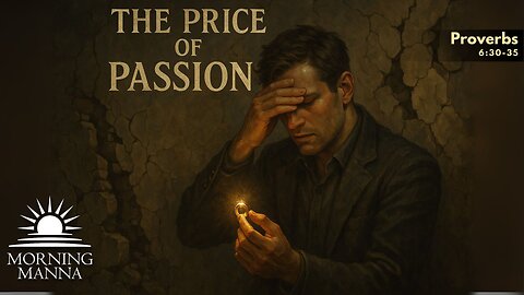 Morning Manna - July 17, 2025 - Proverbs 6:30-35 - The Price of Passion