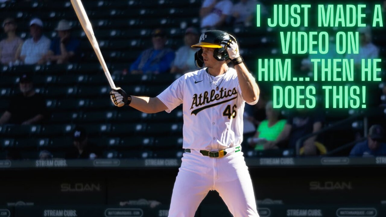 I just made a video on Nick Kurtz, and then he does this! 4 homers, 19 total bases!