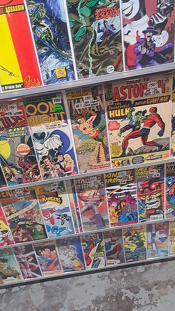 Visit to Brickhouee Comics