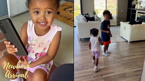 Blueface Mom Karlissa Shows His Kids Javaughn & Journey Her New House! 🏡