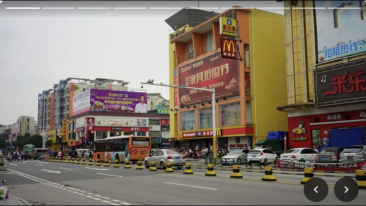 Zhongshan City in China