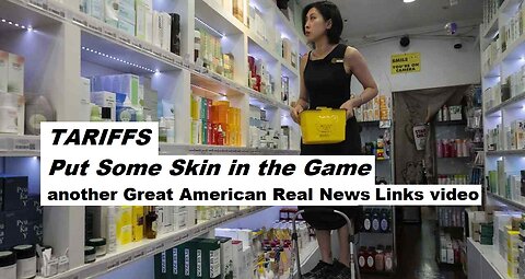 Tariffs: Put Some Skin in the Game