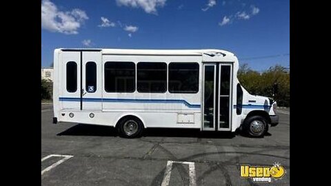 2014 Ford E350 Non-CDL Shuttle Bus with Wheelchair Lift for Sale in New York!