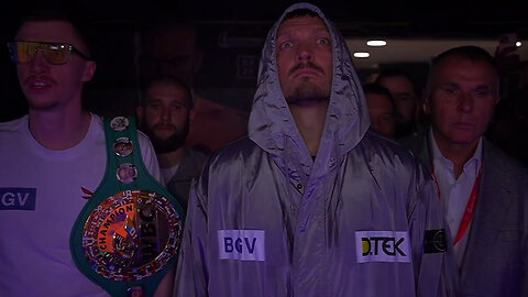 Oleksandr Usyk vs Daniel Dubois 2 Usyk Ring Walk Biblical