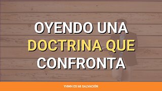 👂 ️️Oyendo una doctrina que confronta | Juan 9:39-41