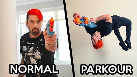 Parkour VS Normal People In Real Life