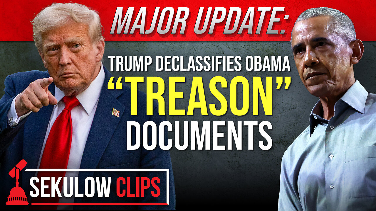 MAJOR UPDATE: Trump Declassifies Obama “Treason” Documents