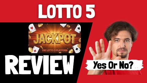 LOTTO 5 Review ⚠️ {WARNING} Legit Or Scam? Truth Exposed!