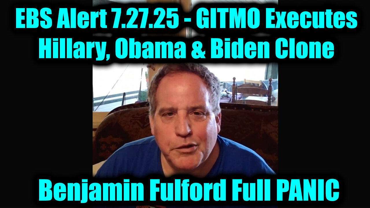 GITMO Executes Hillary, Obama & Biden Clone 7.27.25..........12332