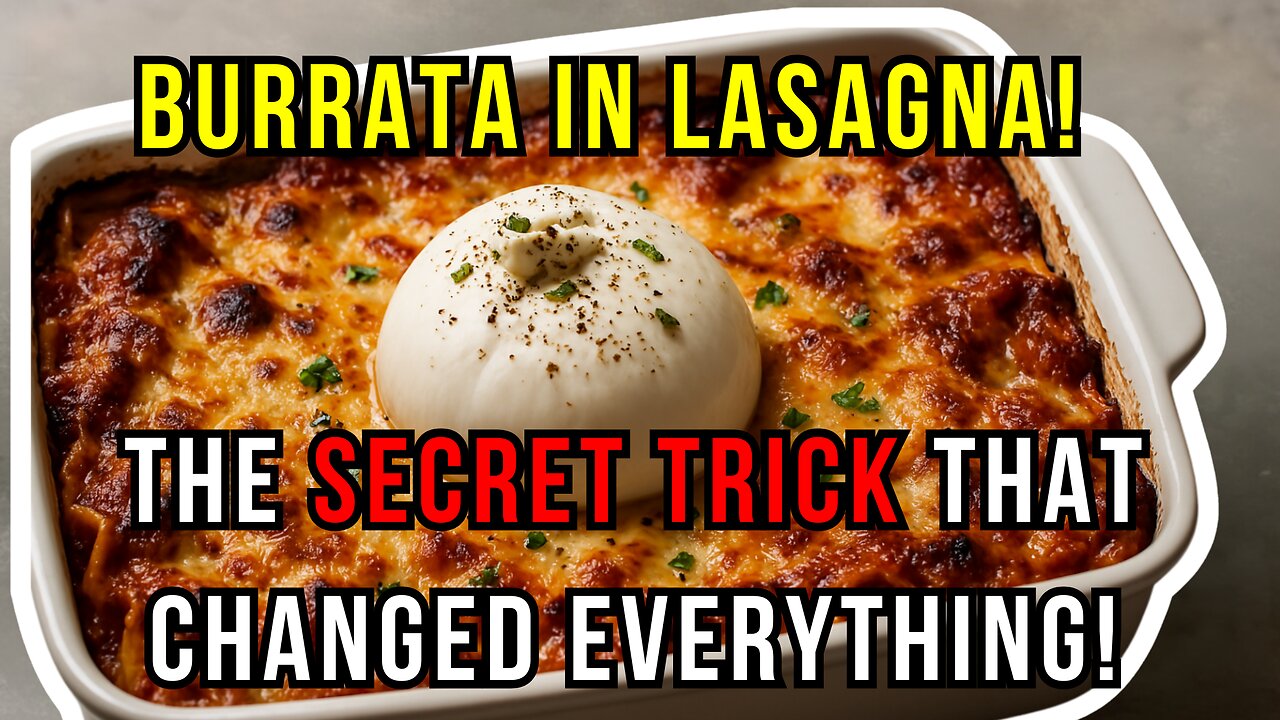 How to Use Burrata in Lasagna for the Creamiest, Dreamiest Bite Ever!