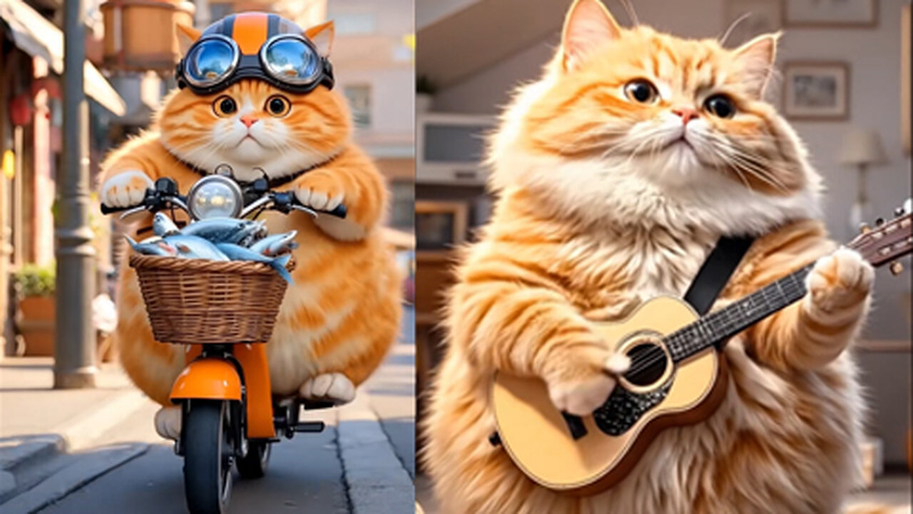 Golden Chef Cat