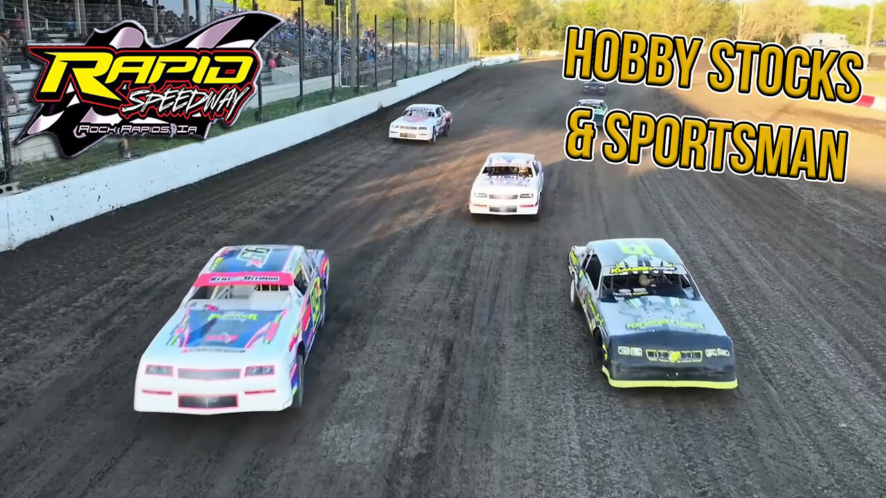 Hobby Stock Full Night & Sportsman Heats | Rapid Speedway | 5-10-2024