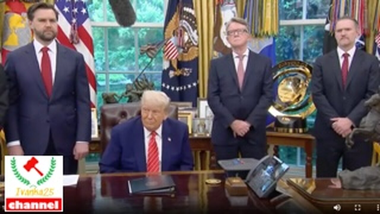 🚨 LIVE | Trump Makes Major US/UK Announcement || @Ivanka25