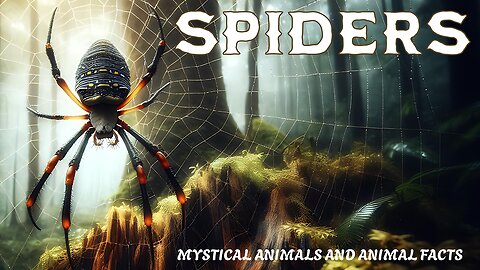 Spiders - beautiful and useful animals - mini documentary.