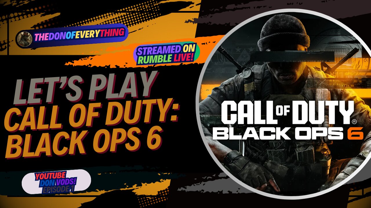 Let's Play Black Ops 6 Campaign Part 1 | LIVE!