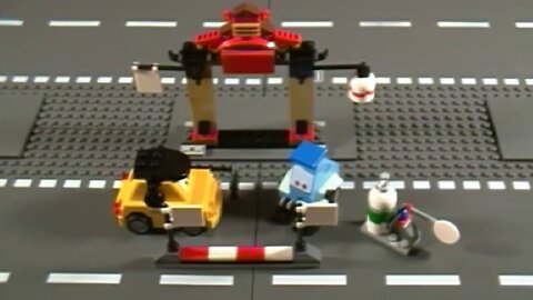 Lego 8206 ‧ Tokyo Pit Stop - Cars 2 Brickformula Review