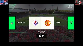 Sports Pitch Soccer 2025-2026: Pre-Season [Manchester United F.C. vs. Fiorentina]