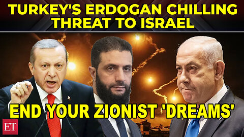 We Won’t Let Syria Be Split - Turkish President Erdogan Rips Israel