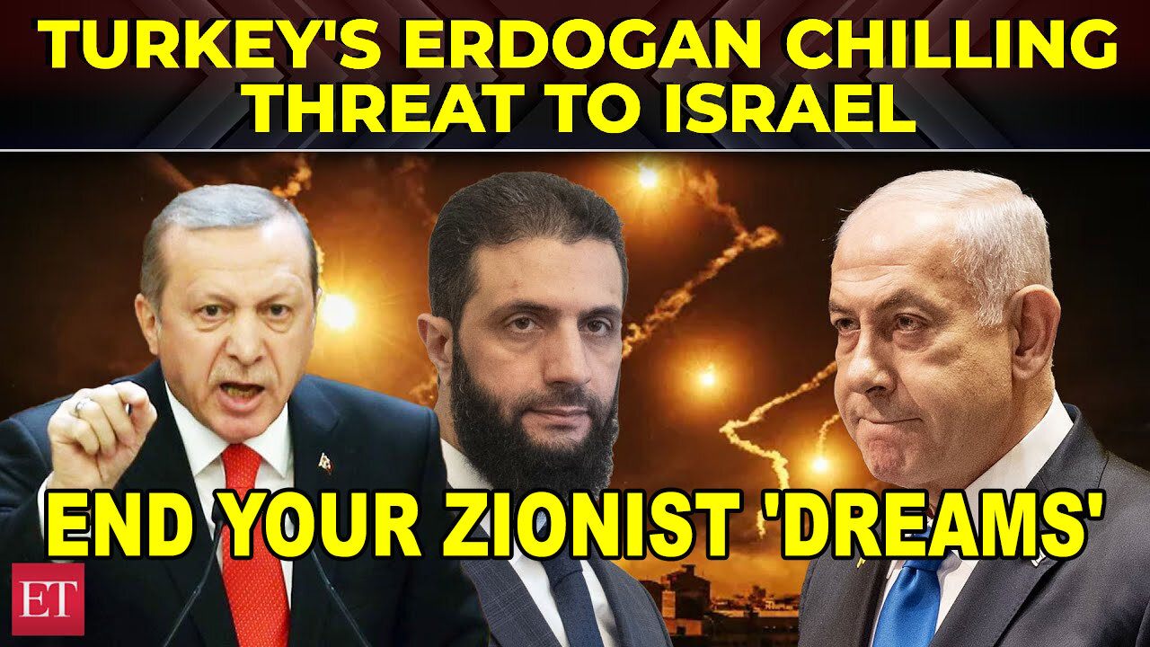 We Won’t Let Syria Be Split - Turkish President Erdogan Rips Israel