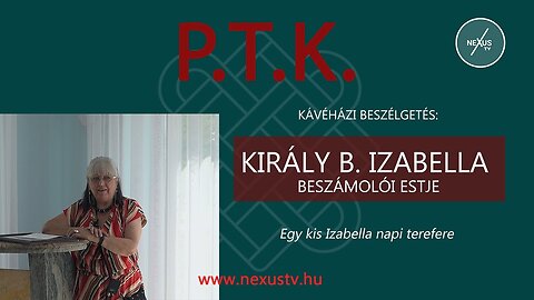 KÁVÉHÁZI TEREFERE - Király B. Izabella előadói estje - Abony, 2025.07.12.